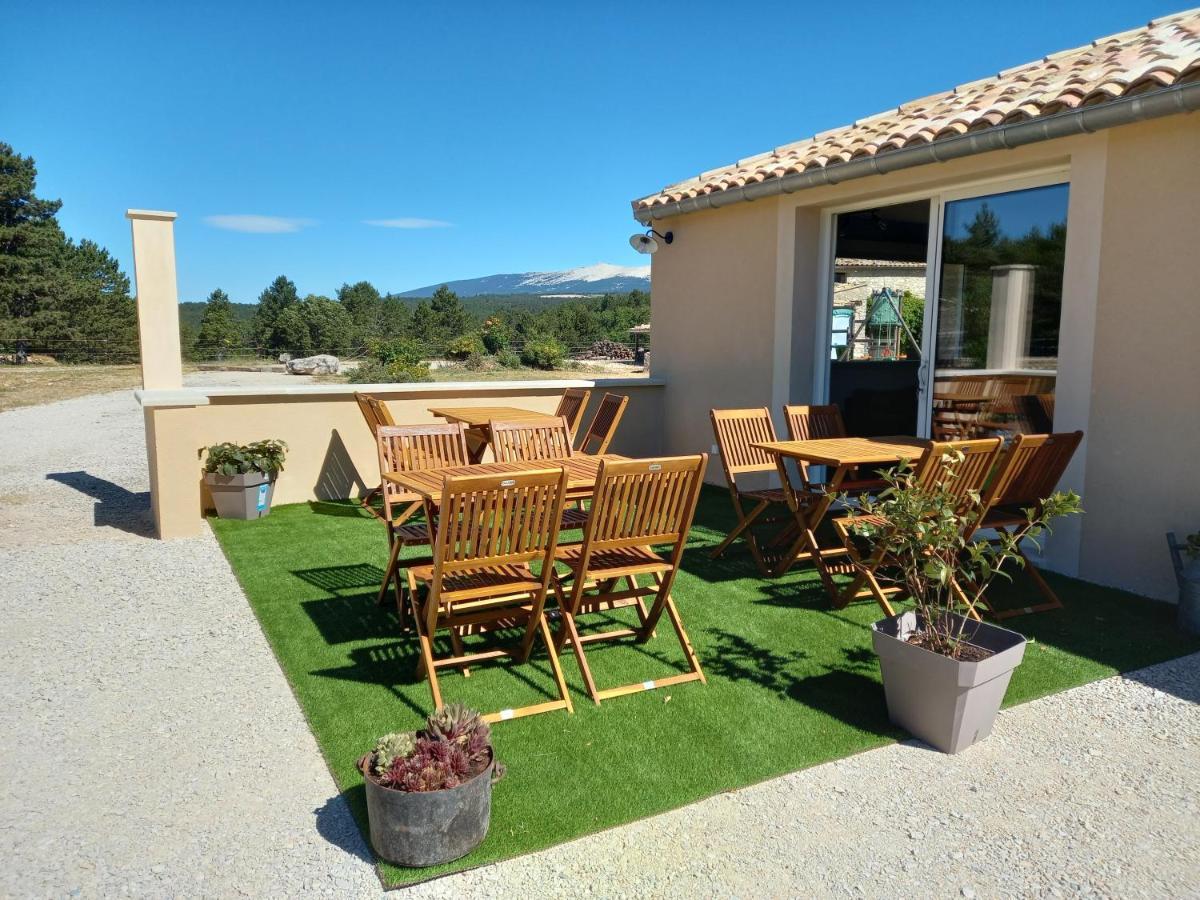 A Ventoux Yourte Monieux Экстерьер фото